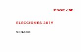 ELECCIONES GENERALES 2019 (SENADO) - ALMERÍA · 3 juan carlos pÉrez navas h candidatos/as suplentes ... 2 antonio ruiz sÁnchez h 3 francisco fernÁndez espaÑa h 4 patricia puertas