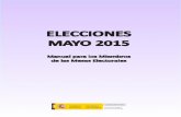 ELECCIONES MAYO 2015elecciones.mir.es/locales2015/documents/10729/31353/MMM_cas_pvasco.pdf · 4 elecciones mayo 2015 funciones que deben desempeÑar los miembros de la mesa durante