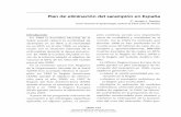 Plan de eliminación del sarampión en España1.2. Descripción del sistema de vigilancia: El sarampión figura como enfermedad de declaración obligatoria en España desde el año