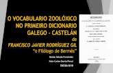 O VOCABULARIO ZOOLÓXICO NO PRIMEIRO DICIONARIO …enciga.org/.../IN02_O...dicionario_galego-castelan.pdf · Referencias biográficas de Rodríguez Gil (Bermés, 1797-1857) Sobriño