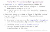 Tema 2-3: Proporcionalidad y porcentajes · 2018-07-18 · Pedro Ramos. Matematicas I. Grado de Educaci on Primaria. Universidad de Alcala. Magnitudes directamente proporcionales