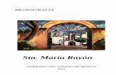 Sta. María Rayónmonografiasmexiquenses.mx/kiosco/pdf/SantaMariaRayon...SANTA MARIA RAYON.—MONOGRAFIA. 10 Por tanto, y a falta de alguna indi-cación que nos muestre a Cuauhtenco