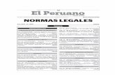 Publicacion Oficial - Diario Oficial El Peruano · Res. N° 273-2014-CG.- Normas Generales de Control Gubernamental 523025 PODER EJECUTIVO PRESIDENCIA DEL CONSEJO DE MINISTROS ...