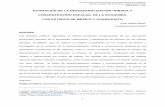 ESTIMACIÓN DE LA DESCENTRALIZACIÓN URBANA Y …ru.iiec.unam.mx/3460/1/252-Vazquez-Hoyos.pdfredes como las facilitadoras de la descentralización de la mano con los adelantos de ...