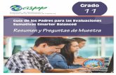 SB Parent Guide Summative Assessments, Grade 11 (Spanish ... · Grado. 11. Contenido. Introducción ... comentarios del maestro. Cómo son Utilizados los Reportes Los resultados de
