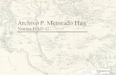 Archivo P. Meinrado Hux ISAD-G.pdf · Jorge Telermann y a través del Museo Provincial de Bellas Artes de La Plata y su directora, Viviana Guzzo, que gestionaron los materiales necesarios