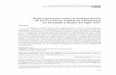 Representaciones sobre la Independencia de las Provincias … · 2019-08-23 · de la Provincia de Tucumán que comienza en 1852, Tomo III y IV (Tucumán: Gobierno de la provincia