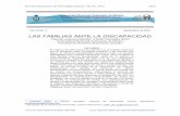 LAS FAMILIAS ANTE LA DISCAPACIDADRevista Electrónica de Psicología Iztacala. 15, (3), 2012 1023