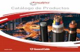 Catálogo de Productos - General CableProcables S.A.S. C.I. se reserva el derecho de modificar el contenido del catálogo sin previo aviso. Todos los valores indicados son nominales