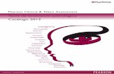 Tests de evaluación psicológica Catálogo 2013pearsonclinical.es/Portals/0/Catalogo/Catalogo-Tests-Pearson-Clinical-2013.pdf · Inventario Clínico Multiaxial de Millon III .....
