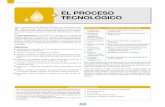 EL PROCESO TECNOLÓGICO · 2016-05-23 · El proceso tecnológico 2 EL PROCESO TECNOLÓGICO E l conocimiento del proceso tecnológico es la base de la que debemos partir con el fin
