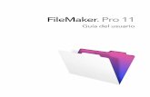 FileMaker Pro 11...Crear bases de datos simples o complejas 11 Utilizar presentaciones para mostrar, introducir e imprimir datos 11 Buscar, ordenar y reemplazar datos 12 Proteger bases