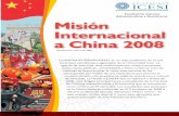 Facultad de Ciencias Misión Internacional a China 2008 · de otro país. La Misión a CHINA que se realizará a finales de 2008, está dirigida principalmente a estudiantes de la