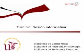 Turnitin: Sesión informativa - Universidad de Sevilla · Los programas antiplagio son herramientas de ayuda para su detección. Los docentes nos los demandan para la corrección