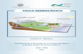 CICLO HIDROLÓGICO - Aquabookaquabook.agua.gob.ar/files/upload/contenidos/10_1/Ciclo... · 2016-07-01 · Digamos que el ciclo hidrológico se basa en el permanente movimiento o transferencia