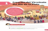 1 del Río de la Plata Creación del Virreinatosm-argentina.com/wp-content/uploads/2019/novedades/...dividir el Virreinato del Perú y a crear, en 1776, el Virreinato del Río de la