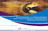 Fortalezas y debilidades del movimiento misionero iberoamericano · 2018-07-17 · Fortalezas y debilidades del movimento misionero iberoamericano – Fase III 3 fortalezas Y debilidades