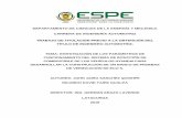 DEPARTAMENTO DE CIENCIAS DE LA ENERGÍA Y MECÁNICA …repositorio.espe.edu.ec/bitstream/21000/14152/1/T-ESPEL-MAI-0626.pdf · iii DEPARTAMENTO DE CIENCIAS DE LA INGENIERÍA Y MECÁNICA