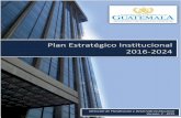 Plan Estratégico Institucional 2016-2024...PRESENTACIÓN El Ministerio de Finanzas Públicas, mediante el presente “Plan Estratégico Institucional 2016-2024”, continúa avanzado