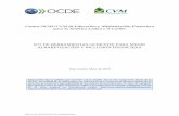 KIT DE HERRAMIENTAS OCDE/INFE PARA MEDIR … OECD INFE Toolkit.pdfo Las preguntas cubren la planificación y administración de las finanzas, la elección y el uso de productos financieros,