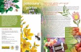 a los polinizadores plantas - Pollinator Partnership · proveen un hábitat a los polinizadores y a otros animales silvestres, desde las pequeñas plantas en las macetas de los patios