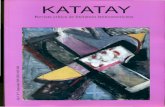 Revista crítica de literatura latinoamericanablogs.macba.cat/pei/files/2011/01/katatay.pdf · 2011-08-23 · primer cuarto del siglo XX, tanto en cuanto a las convenciones artísticas