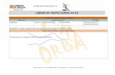 LIBROS DE TEXTO CURSO 13-14 - CRA ORBAcraorba.catedu.es/wp-content/uploads/2013/07/... · 1º ed. primaria materia editorial título-proyecto nº isbn ... lengua castellana santillana
