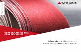 Segmentos Aplicaciones - VSM Abrasives Corp...de la banda 150 × 3.500 mm Granulometría 40 Sustancias auxiliares Emulsión Resultado > Aumento del rendimien-to de rectificado de 600