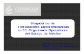 Diagnóstico de Instalaciones Electromecánicas en 11 ... Caso Edomex.pdf · y corroborar el beneficio de las recomendaciones emitidas. OBJETIVOS. 1. Recopilación de información