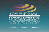 BOGOTA VIVIRA LO 12 - UninpahuEsta Bienal contará con ˚guras de reconocida in˜uencia en los campos de la radio, las comunicaciones, la creación y la memoria. La programación,