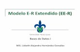 Modelo E-R Extendido (EE-R) - Universidad Veracruzanaconsidérese la relación ternaria trabaja-en, que se vio anteriormente, entre empleado, sucursal y trabajo La mejor forma de modelar