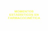 MOMENTOS ESTADÍSTICOS EN FARMACOCINÉTICAdepa.fquim.unam.mx/amyd/archivero/momentos_estadisticos... · 2012-05-10 · PROBLEMA A volunteer was given a single IV dose ( 750mg) of