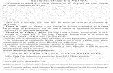 CONDICIONES DE VENTA · 2016-08-29 · manea de cuero crudo trabajada particular rebenque en plata con manijera de pasadores juego de cabeza de pasadores con centro de corazÓn iniciales