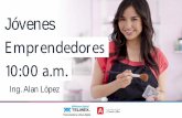 Jóvenes - Telmex...El camino de un emprendedor no será fácil pero tampoco imposible. Fijar las metas es clave para el éxito en este camino. “Vuela alto, aprende y EMPRENDE”