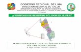 GOBIERNO REGIONAL DE LIMA - La Molina · Prestadoras de Servicios de Residuos Sólidos (EPS-RS)”. • Nº 14 “Registro, Reinscripción o Ampliación de actividades y/o plantas