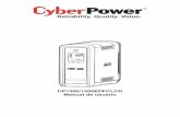 CP1300/1500EPFCLCD Manual de usuario - Todo SAI CP1300... · 2016-10-18 · Este manual contiene instrucciones importantes que deben respetarse durante la instalación y el ... condensación