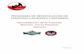 PROGRAMA DE REINSTALACION DE TRAVESÍAS-CAVIDADES …espeleocantabria.net/gallery/narizon_palomas_travesia.pdfCueva Narizón - Torca Palomas VIANA- (Castro Urdiales) 2016 2 comienzo