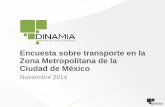 Presentación de PowerPointdinamia.com.mx/wp-content/uploads/2015/06/Encuesta-transporte-ZMCM.pdf · ¿Cuáles medios de transporte ofrecen menor protección a su integridad?. Señale