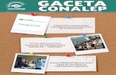 GACETA CONALEP - Colegio Nacional de Educación ...prestación de servicios de salud en Baja California. E l Colegio Nacional de Educación Profesional Técnica del Estado de Baja