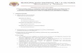 PROCESO CAS N° 019-2019-MDLV CONVOCATORIA PARA LA ... · Asistir en la elaboración preliminar de cálculos, diseños y metrado 3. Asistir en la redacción preliminar de especificaciones