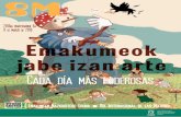 Emakumeok jabe izan arte ¡Cada día más poderosas! · CENTRO CULTURAL MONTEHERMOSO (SALA ORTUÑO) MONTEHERMOSO KULTURUNEA ... (MUID) / Asociación Mujeres Unidas por la Igualdad