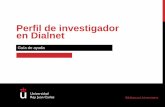 Perfil de investigador en Dialnet - urjc.esPerfil de Autor de Dialnet • Dialnet es el mayor portal de información científica en castellano, con especial peso de las Humanidades
