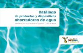 Alternativas para el uso eficiente y racional del agua en la Ciudad …invi.df.gob.mx/portal/pdf/catalogoAgua.pdf · 2010-01-28 · Alternativas para el uso eficiente y racional del