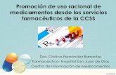 Promoción de uso racional de medicamentos desde los servicios ... - Costa Rica/III Congreso Atención... · Farmacia •Oferta formativa en diferentes cursos –Farmacéuticos –Técnicos