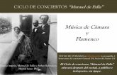 Música de Cámara y Flamenco - Ateneo de Madrid 25 de...Sofía”en Madrid. Fue miembro del Grupo “Manon”desde 1989 hasta 1999 con el que realizó numerosos conciertos por todo