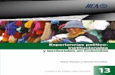 Experiencias político- institucionales y territoriales en ...repositorio.iica.int/bitstream/11324/7234/1/BVE18040323e.pdf · Mapa de Colombia con los resguardos indígenas y territorios