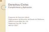 Derechos Civiles - Oklahoma Library/2020/Spanish Civil Rights Powerpoint...Presentación “Derechos Civiles: Cumplimiento y Aplicación’ para los Programas del Cuidado infantil