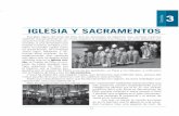 IGLESIA Y SACRAMENTOS - Catecismo 3.pdf · indica aquello de lo que debemos vivir los católicos: Sacramentos. Antes que nada debemos decir que los Sacramentos son ‘signos’. Es