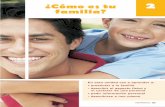 ¿Cómo es tu 2 familia? - Hoepli Editore · 2010-02-23 · Rafa Nadal Laura Pausini Ricky Martin ... Descripción personal b Observa la foto de Alessandra y responde a las preguntas.