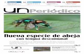 con lengua descomunal - Universidad Nacional de Colombiaunperiodico.unal.edu.co/fileadmin/user_upload/UNPeriodico145.pdf · La desecación de las laderas del afluente para relle-